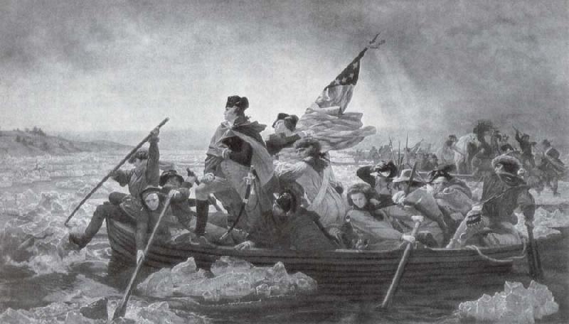 Emanuel Gottlieb Leutze Washington uberquert den Delaware vor seinem Sieg bei Trenton